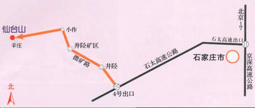 仙台山路线图