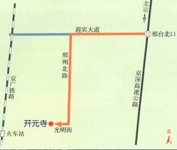 开元寺路线图